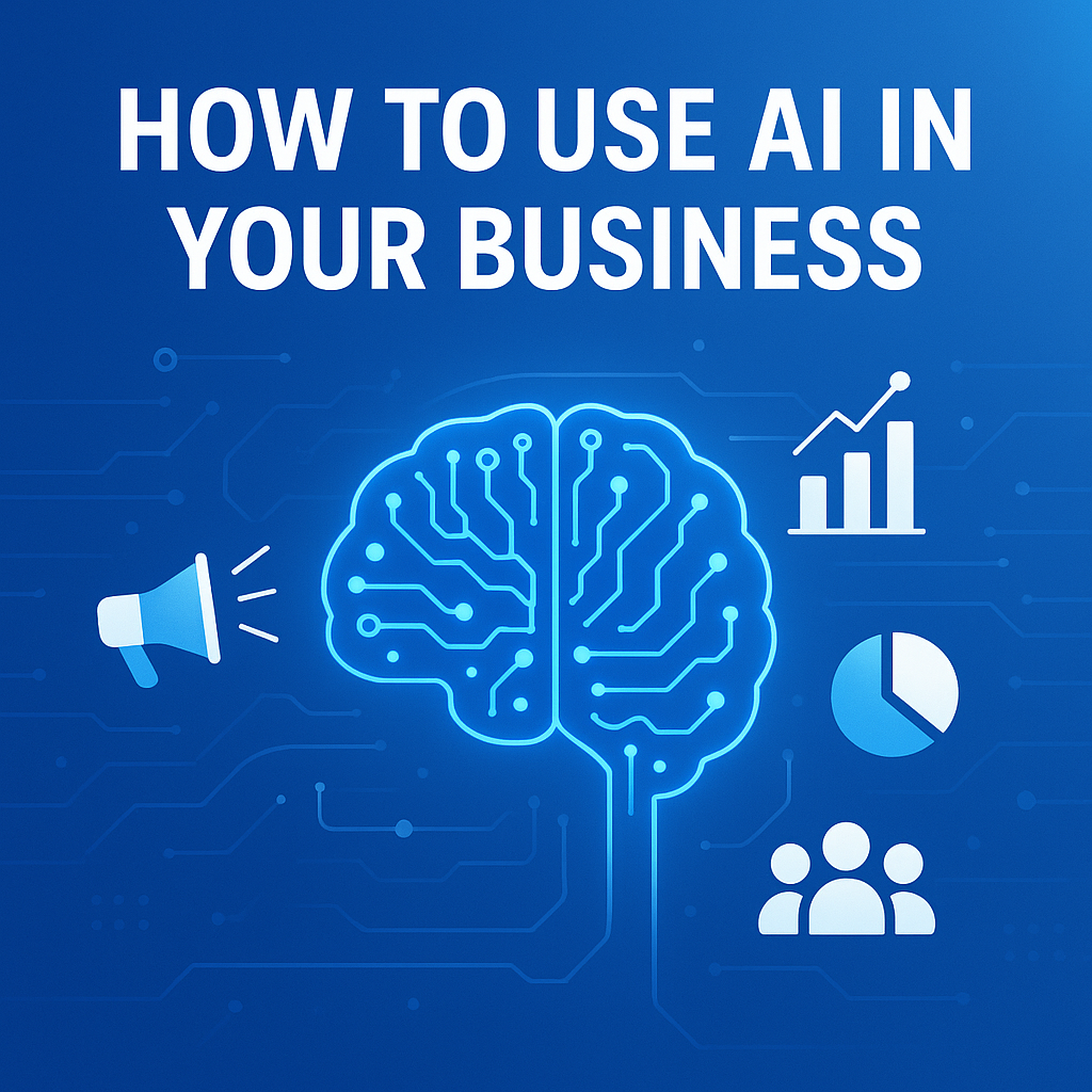How to use AI in your business